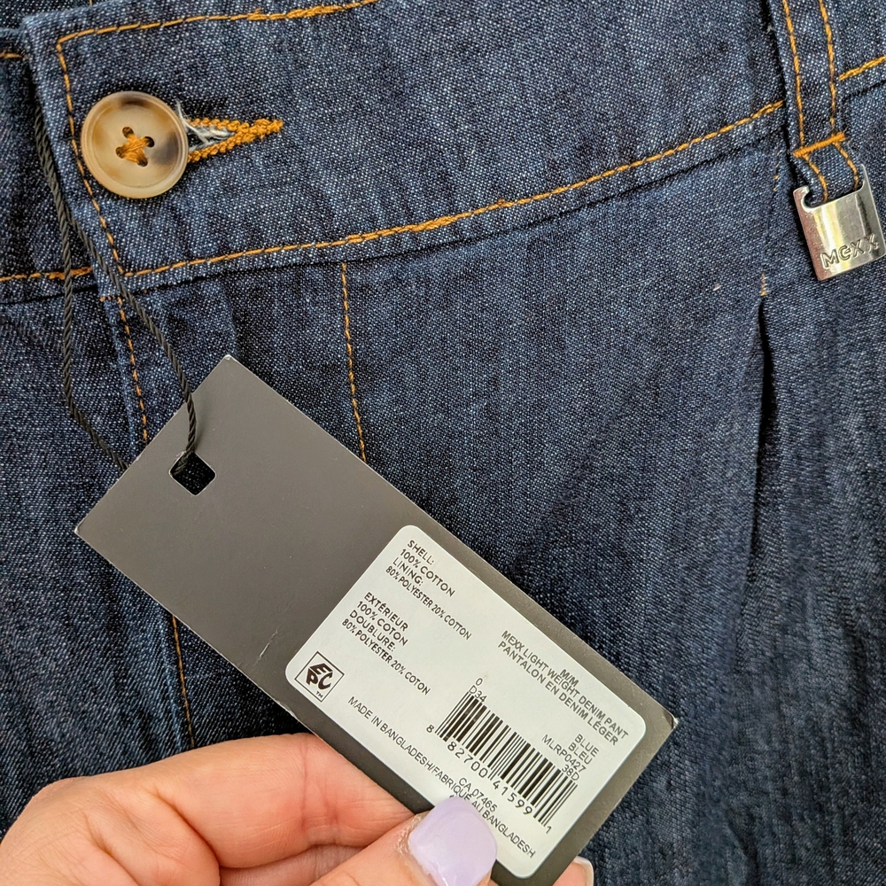 Mexx Denim Light Weight Wide Leg Pants - Picture 7 of 8